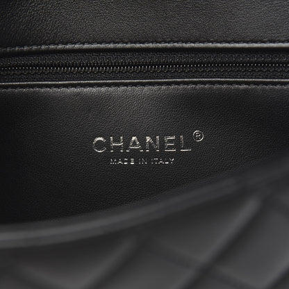 Chanel Lambskin Quilted Small CC Filigree Flap Black 6 of 11