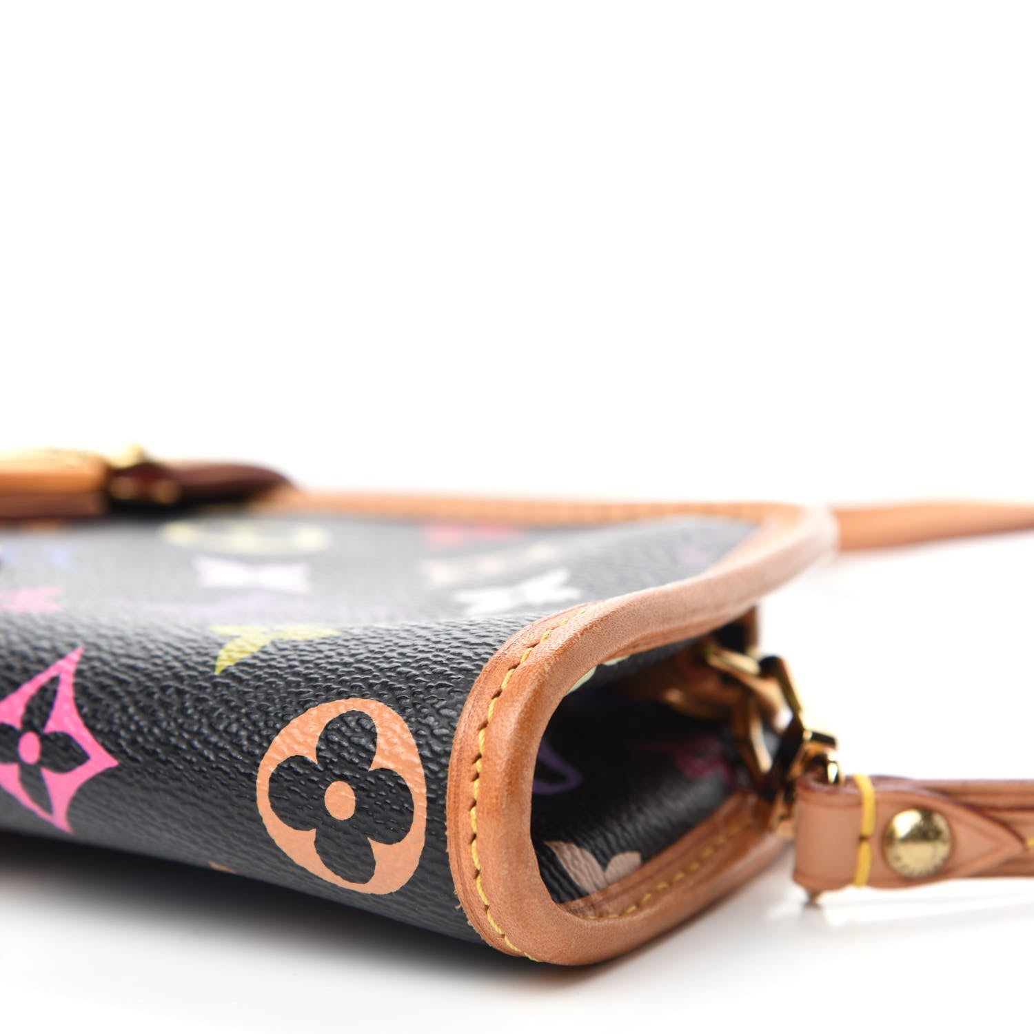 Louis Vuitton Monogram Multicolor Shirley Black 7 of 9