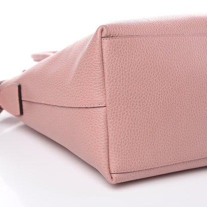 Gucci Dollar Calfskin GG Charm Dome Satchel Soft Pink 8 of 10