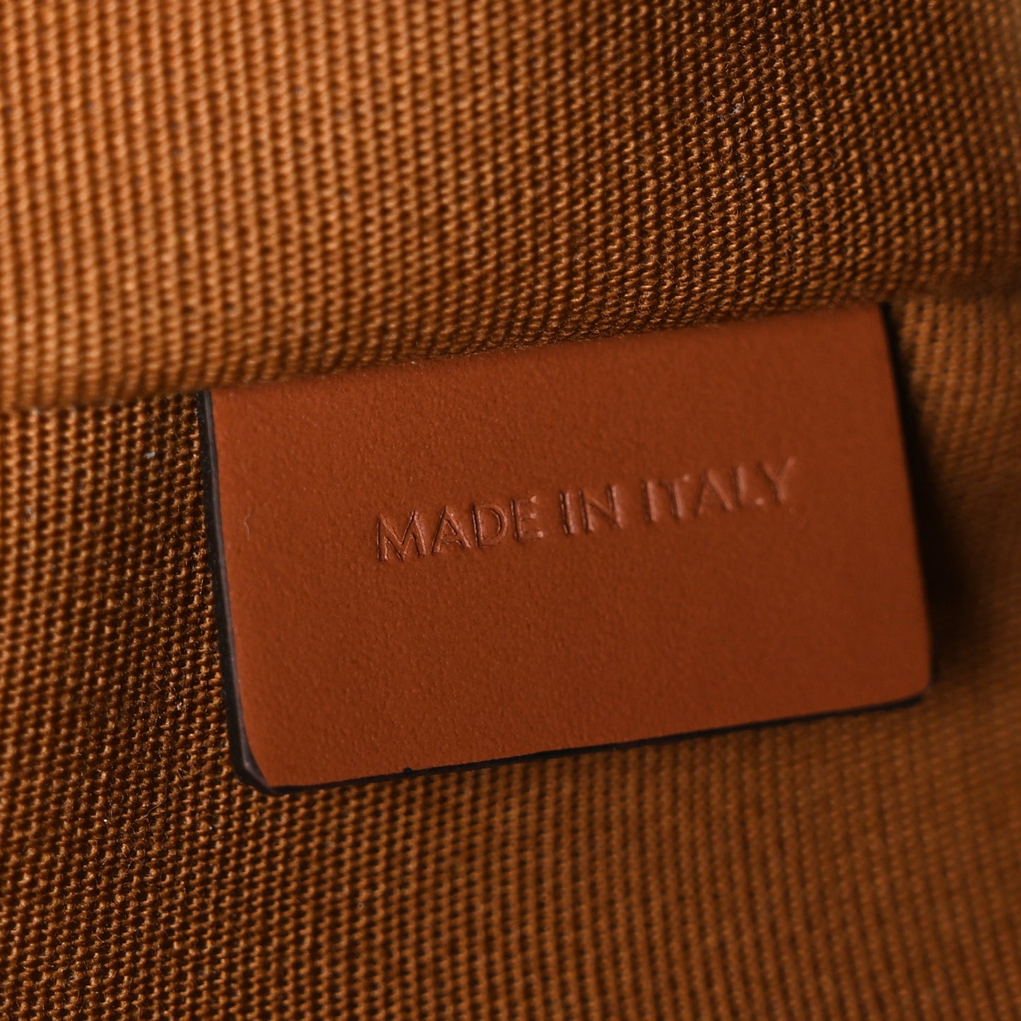 Triomphe Canvas Calfskin Ava Shoulder Bag Tan