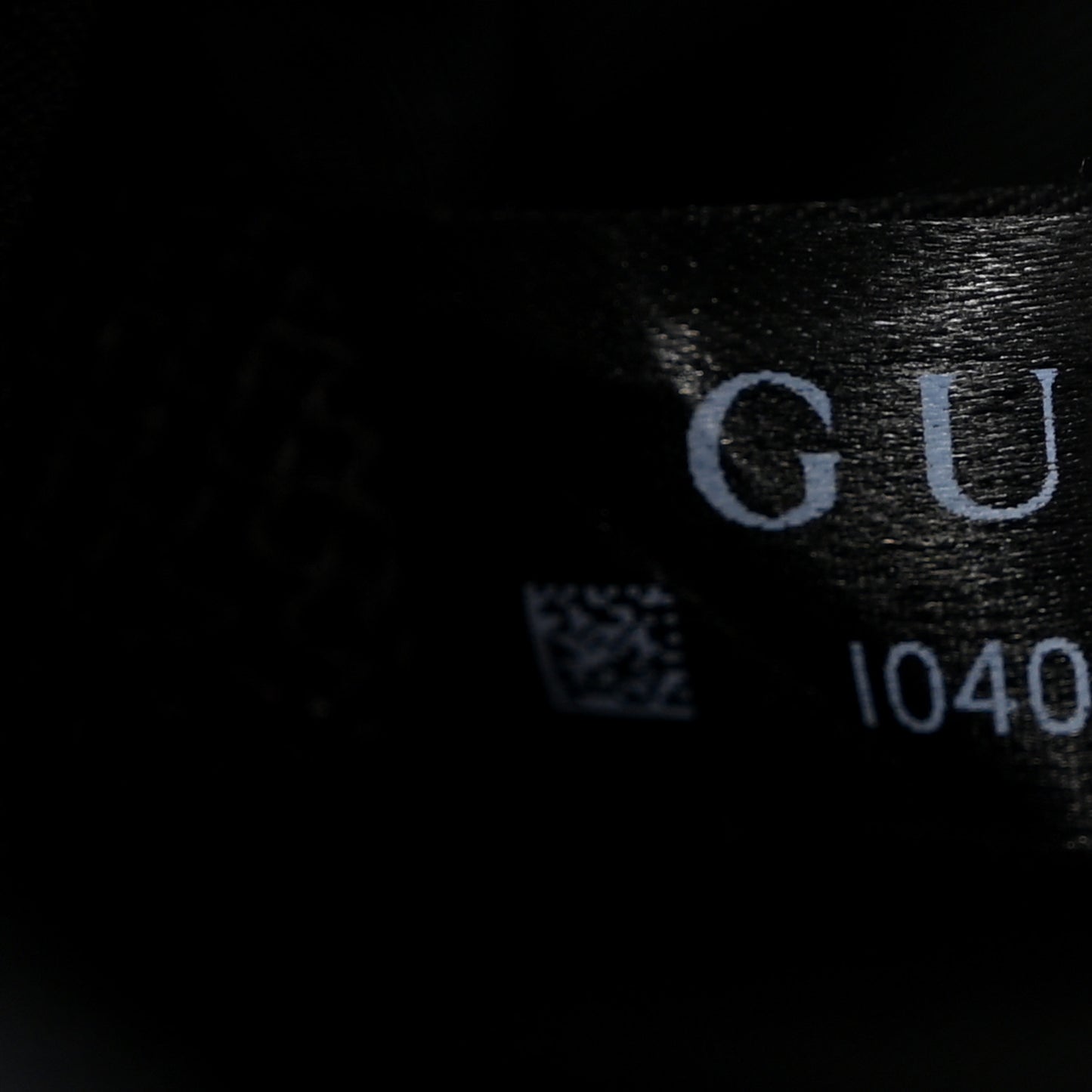 GG Supreme Monogram Web Toiletry Case Black Grey