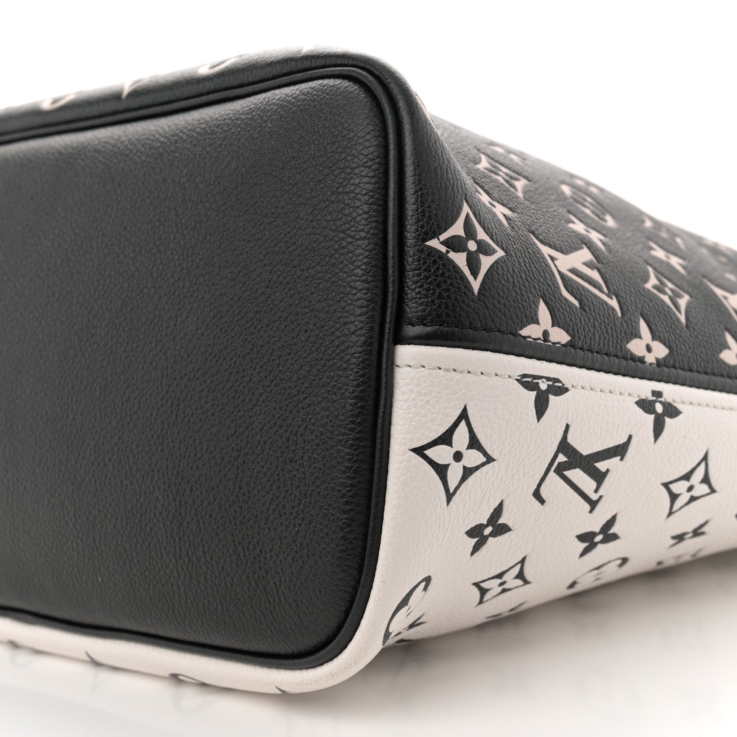 Louis Vuitton Empreinte Spring In The City Neverfull MM Black White Pink 10 of 11