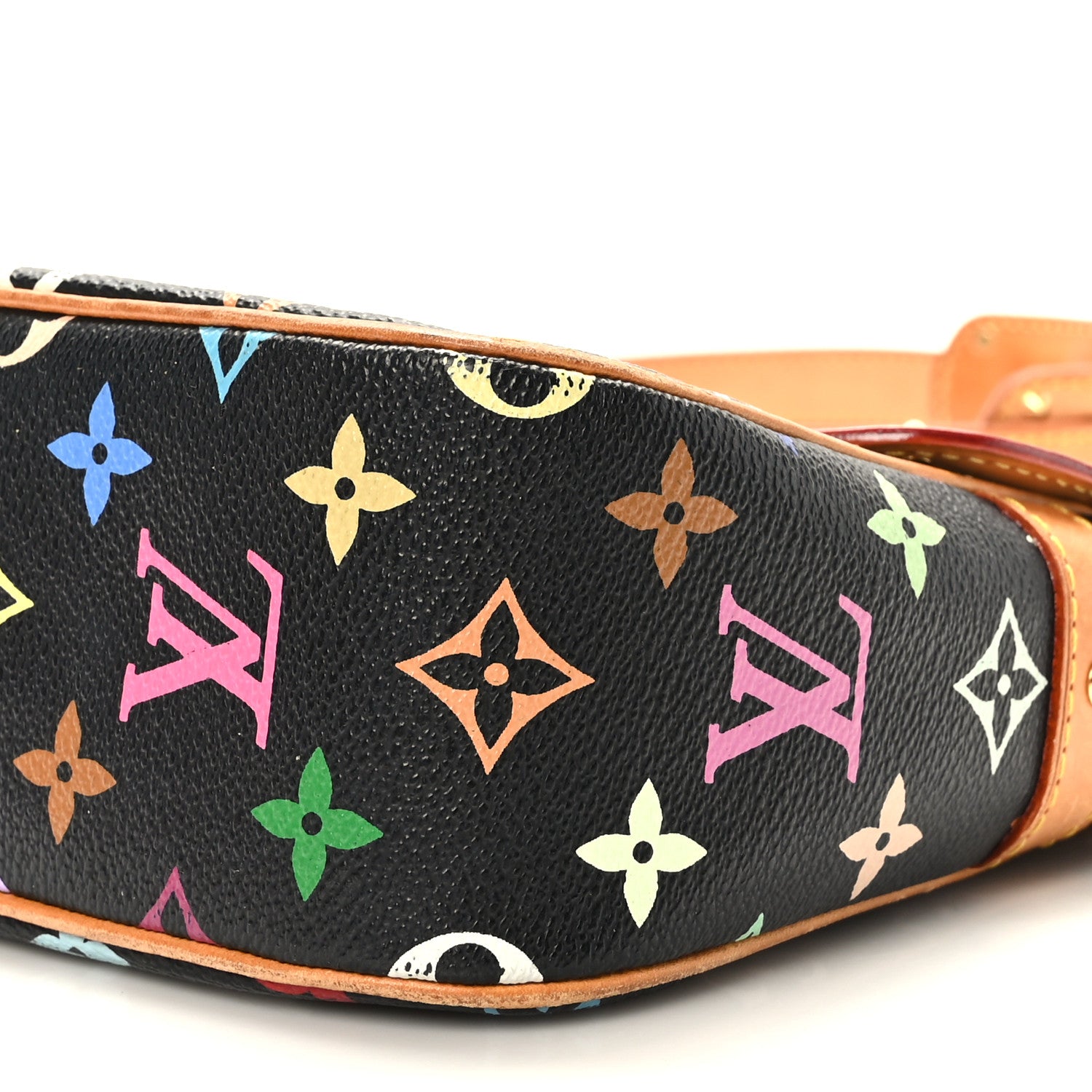 Louis Vuitton Monogram Multicolor Sologne Black 8 of 8