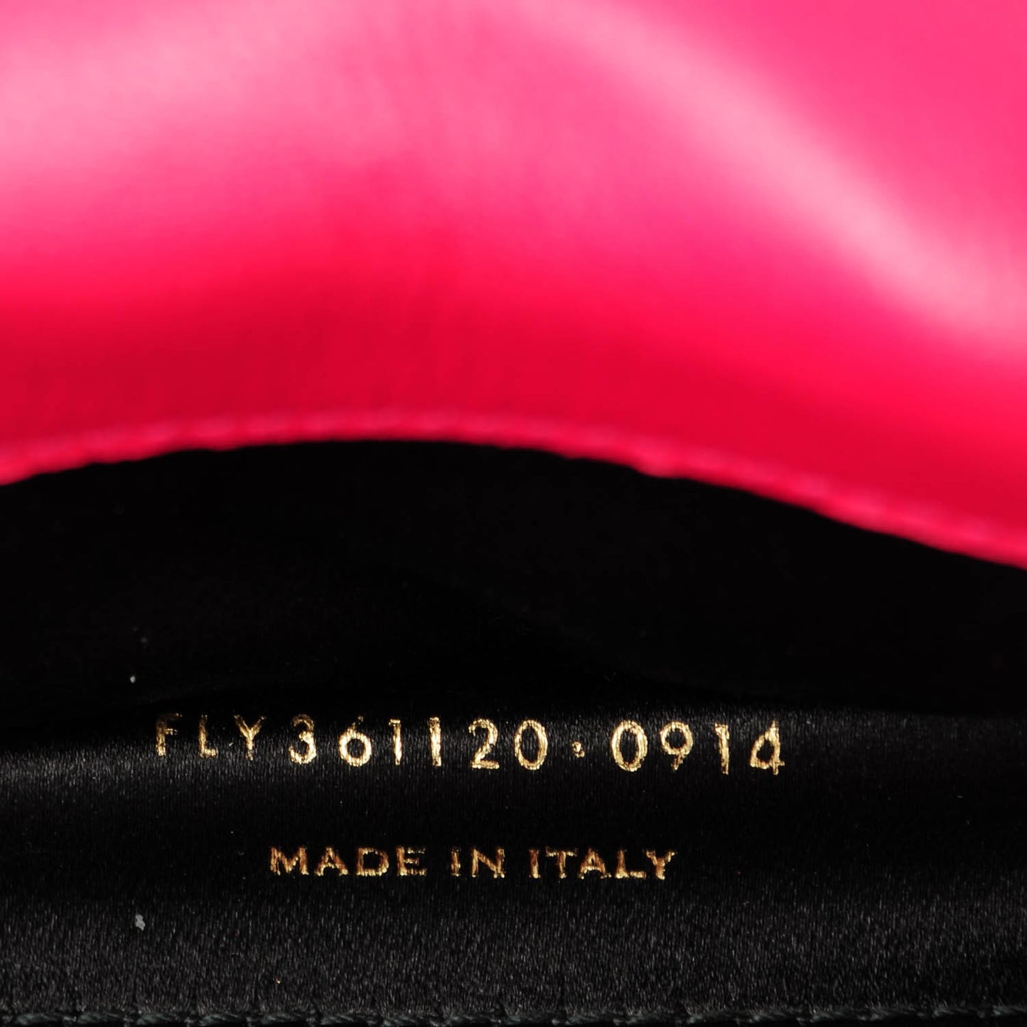 Calfskin Monogram Large Belle De Jour Clutch Lipstick Fuchsia