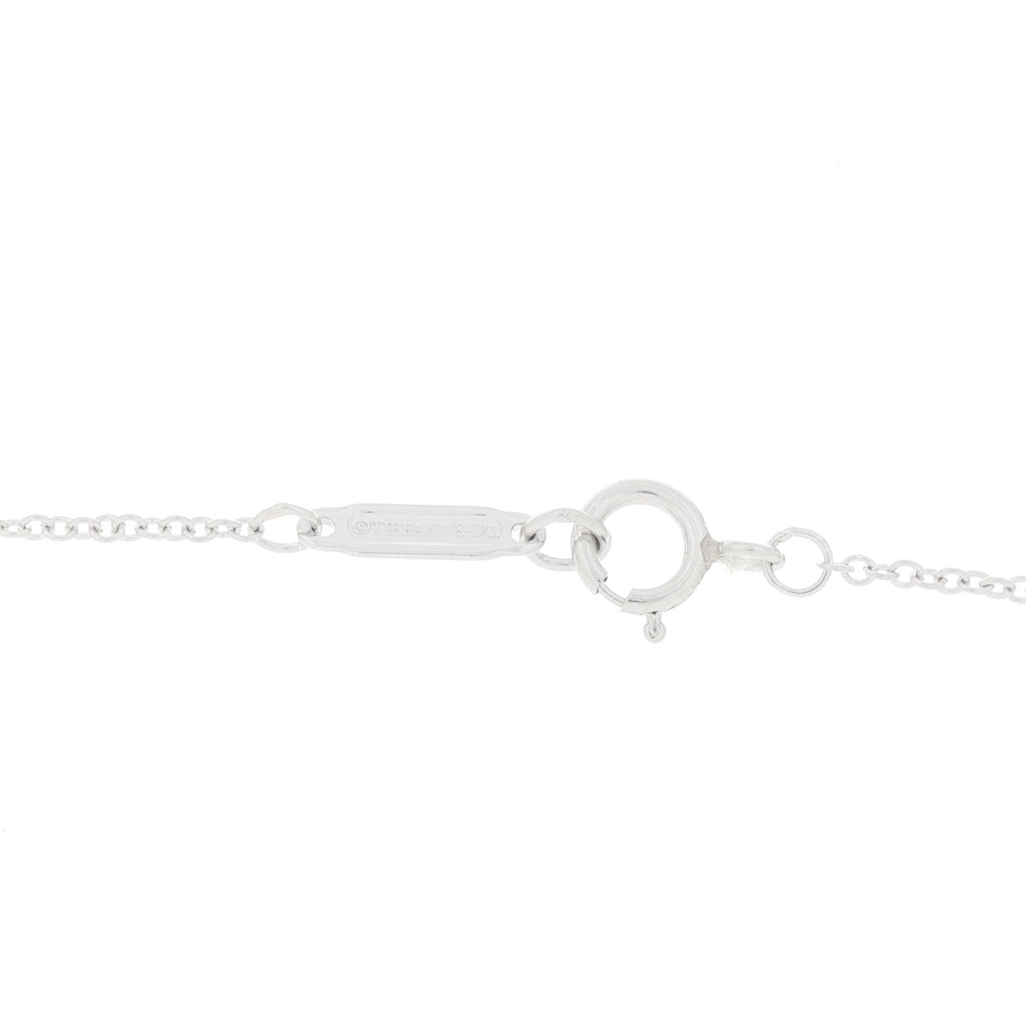 Platinum Diamond Schlumberger Lynn Pendant Necklace