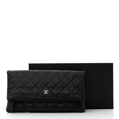Chanel Caviar Quilted CC Beauty Clutch Black 9 of 9