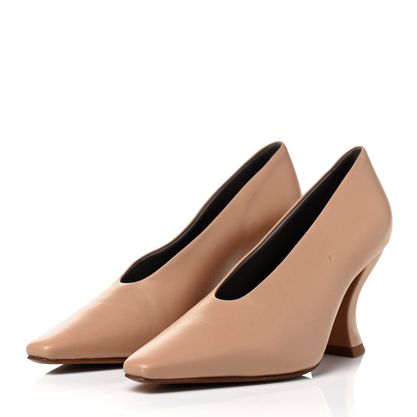 Nappa Almond Pumps 36.5 Cipria