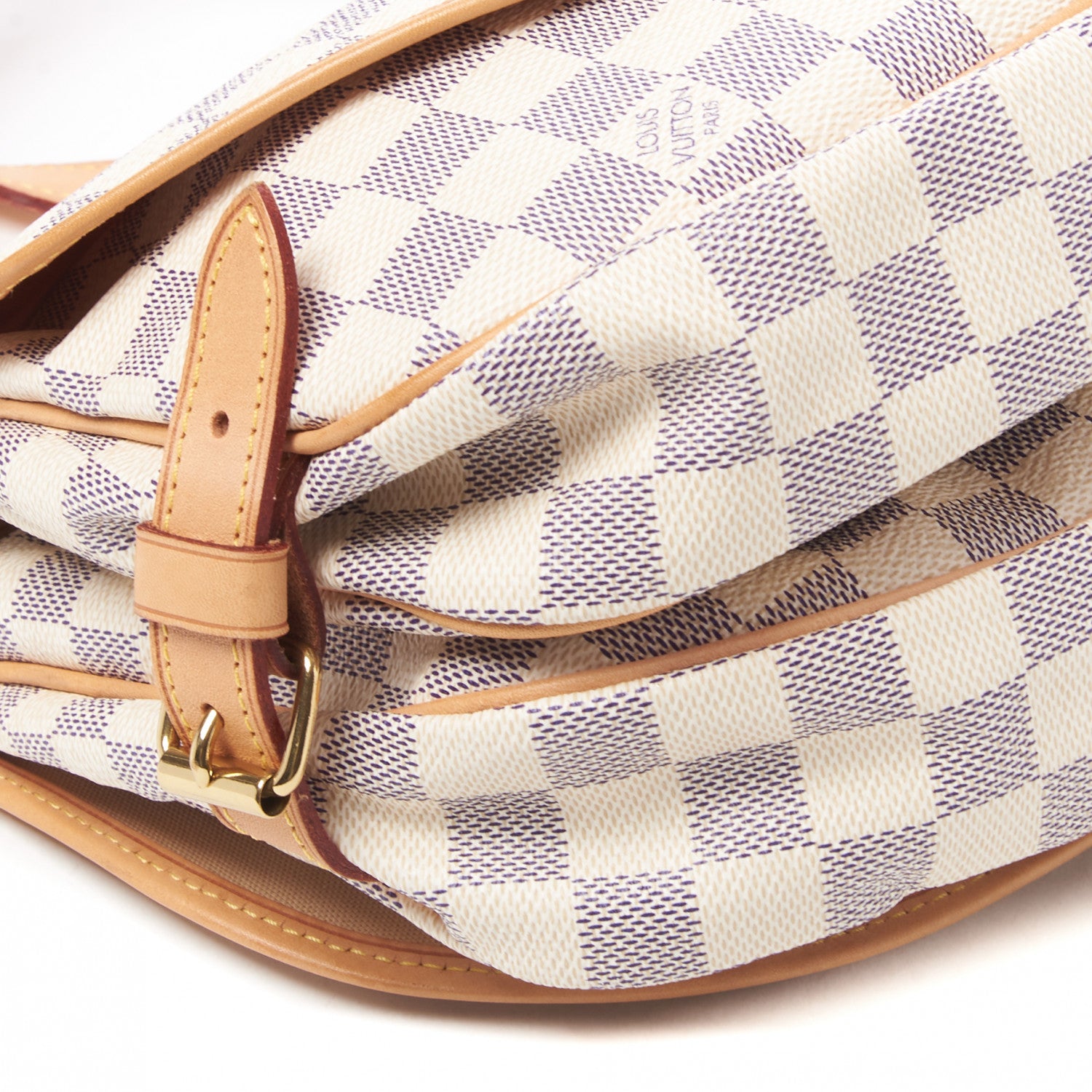 Louis Vuitton Damier Azur Saumur MM 5 of 8
