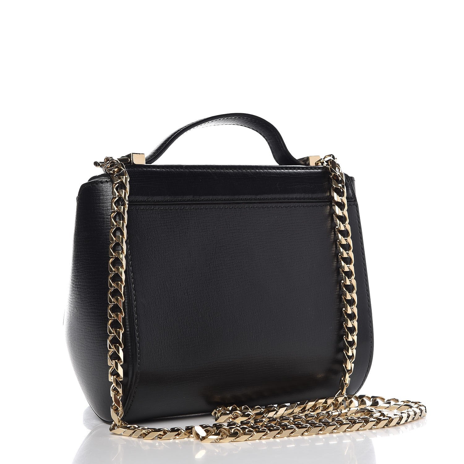 Givenchy Textured Calfskin Mini Pandora Box Chain Crossbody Bag Black 3 of 10