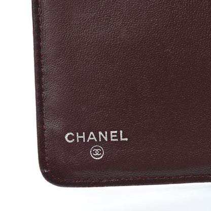 Chanel Lambskin Quilted Zipped Pocket Wallet Black 7 of 19