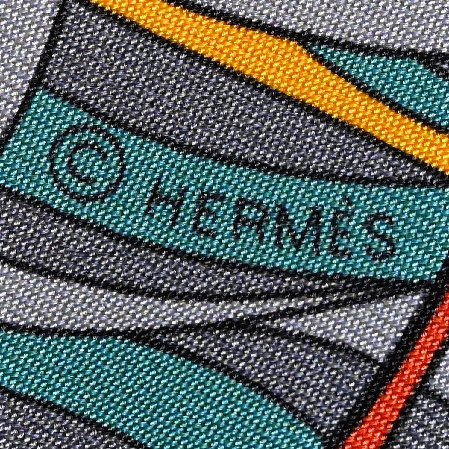 Hermes Silk Twilly 3 of 4