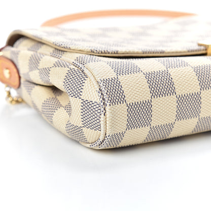 Louis Vuitton Damier Azur Favorite MM 9 of 10