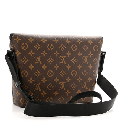 Louis Vuitton Monogram Macassar Magnetic Messenger 3 of 10