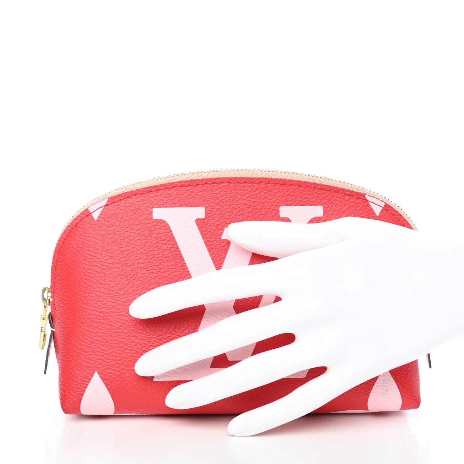 Louis Vuitton Monogram Giant Cosmetic Pouch Rouge 2 of 10