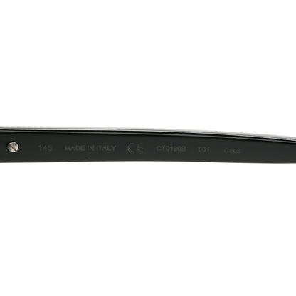 Cartier Santos De Cartier Square Sunglasses CT0190S Black 6 of 8