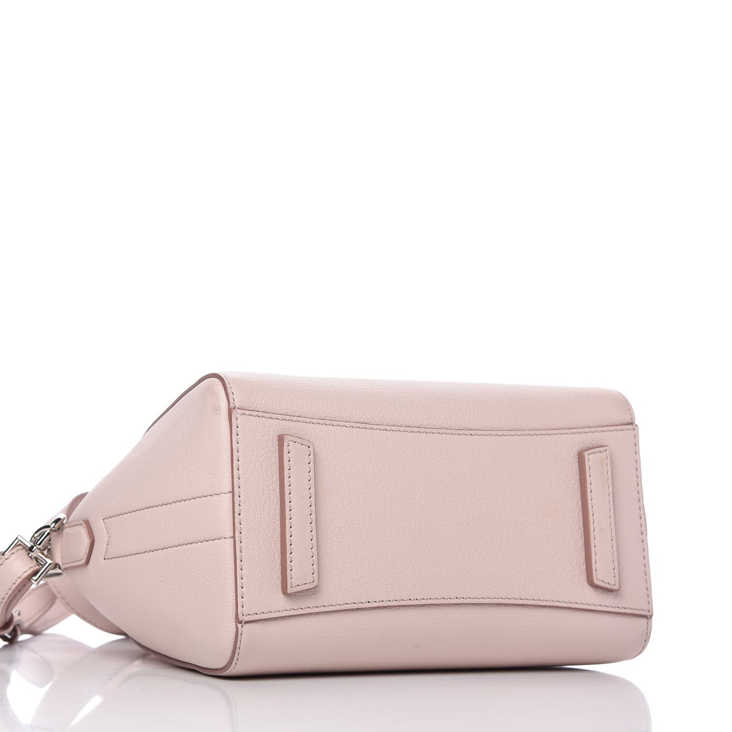 Sugar Goatskin Mini Antigona Pale Pink
