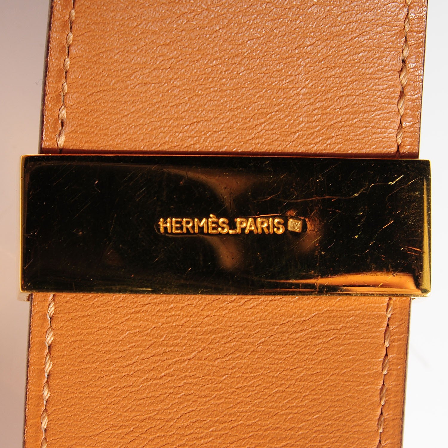 Hermes Courchevel Collier De Chien CDC Belt Gold 65 6 of 6