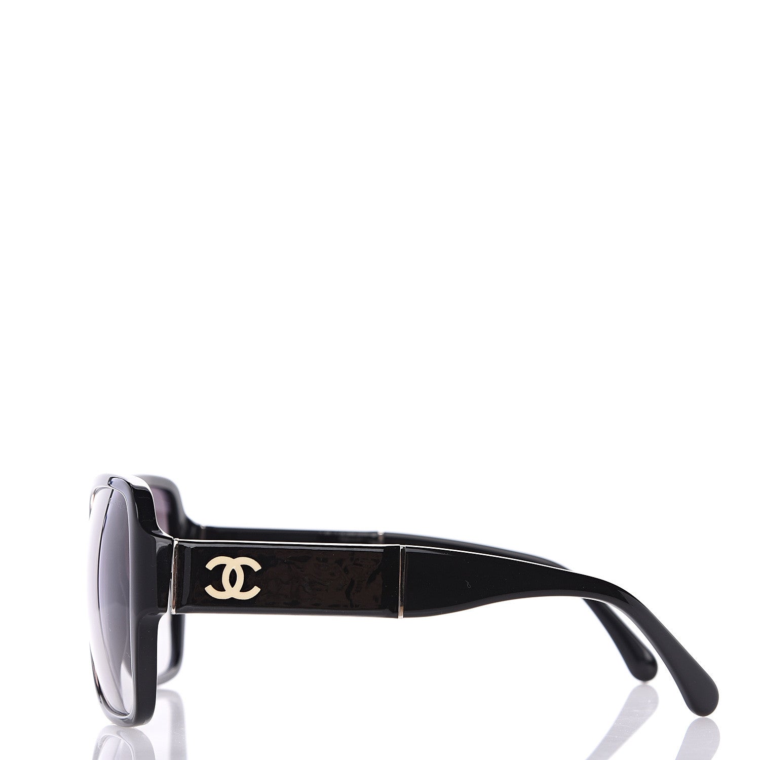 Chanel Square Summer CC Sunglasses 5230Q Black 2 of 8