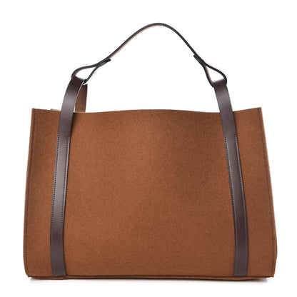 Hermes Felt Vache Hunter Cabalicol Tote 1 of 9