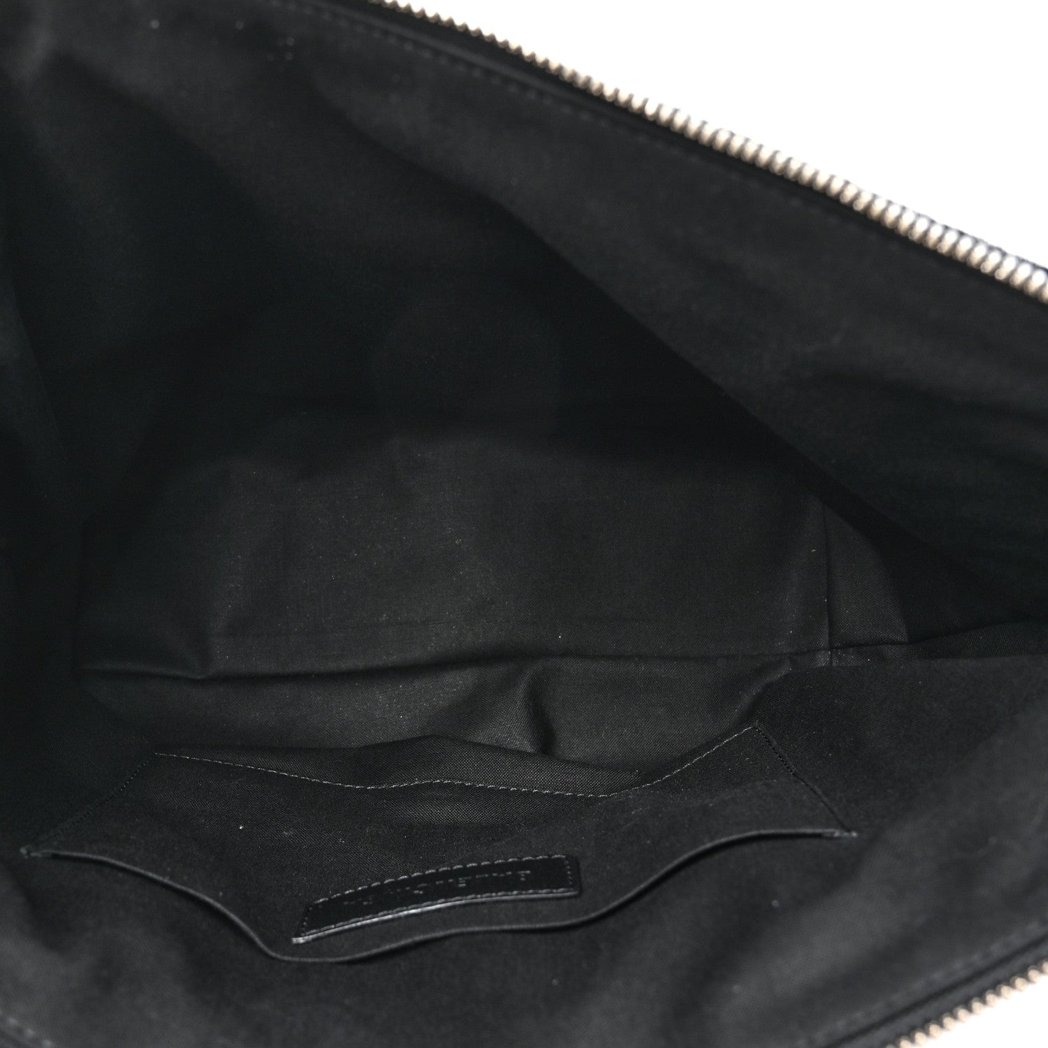 Balenciaga Sponge Fabric BB Monogram Medium Jumbo Pouch Black 5 of 6