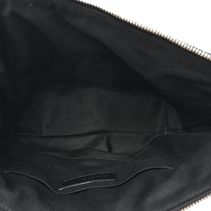 Balenciaga Sponge Fabric BB Monogram Medium Jumbo Pouch Black 5 of 6