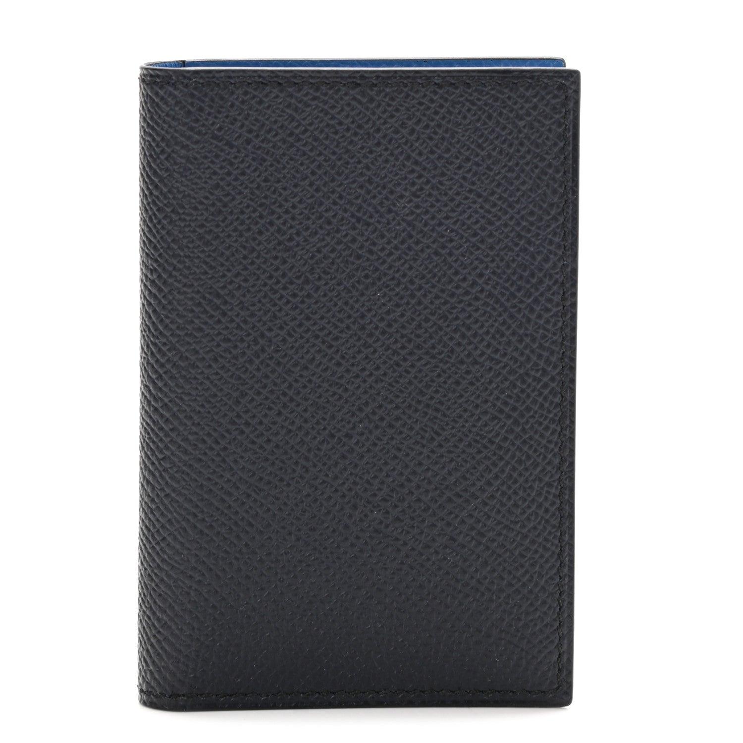 Hermes Epsom MC2 Euclide Card Holder Case Bleu Indigo Bleu Paradis 1 of 8