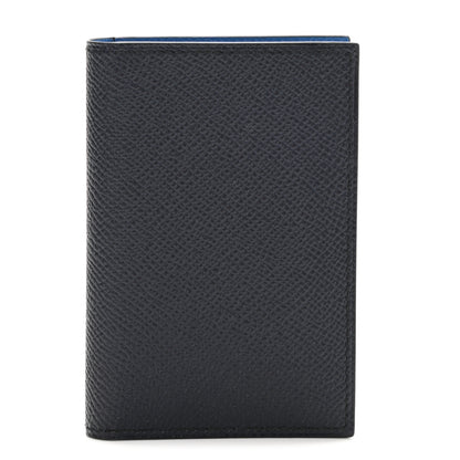 Hermes Epsom MC2 Euclide Card Holder Case Bleu Indigo Bleu Paradis 1 of 8