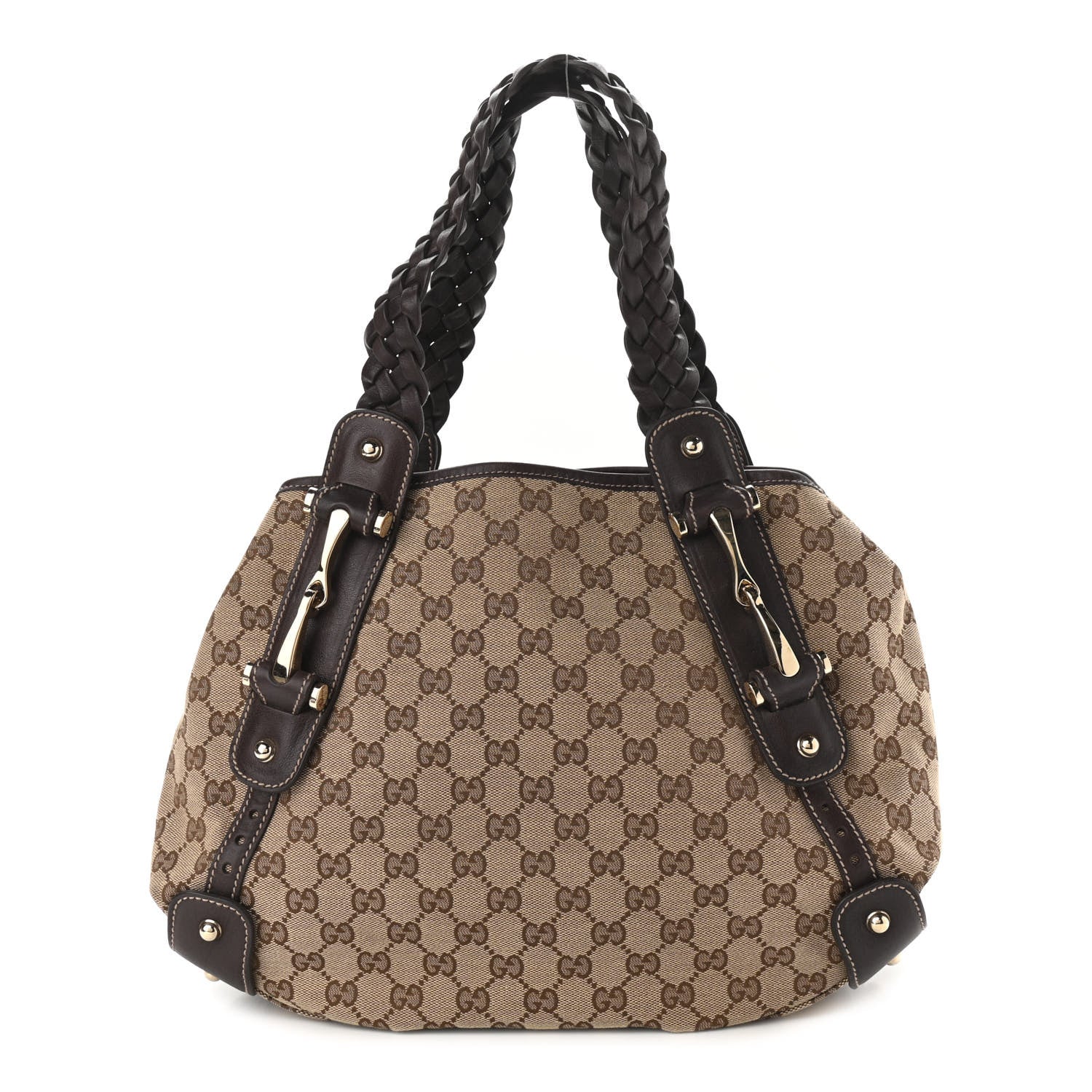 Gucci Monogram Small Pelham Shoulder Bag Dark Brown 1 of 14