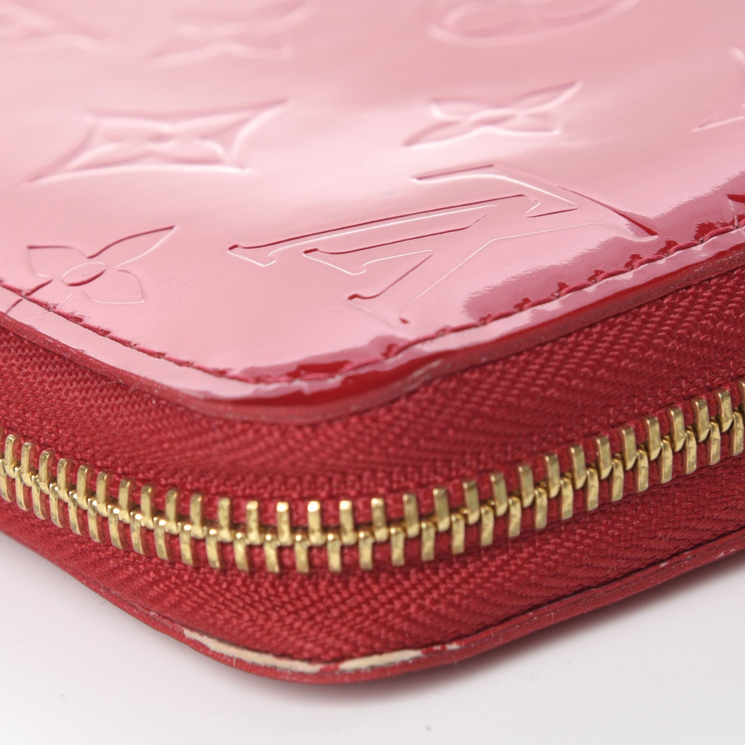 Louis Vuitton Vernis Zippy Wallet Pomme D'Amour 10 of 15