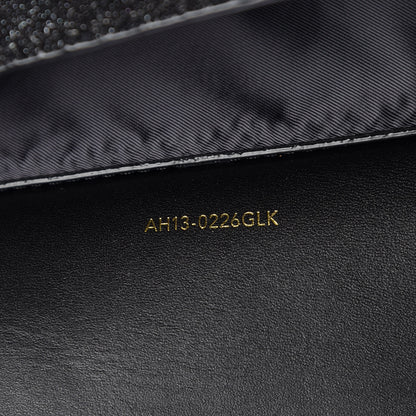 3.1 Phillip Lim 3.1 Smooth Calfskin Glitter Mini Pashli Satchel Black 7 of 7