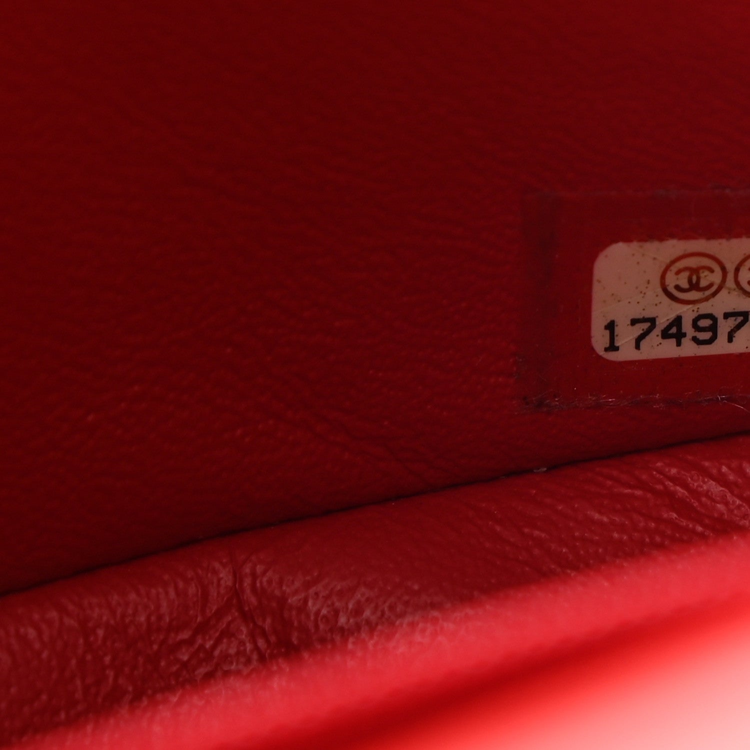 Chanel Lambskin Quilted Mini Rectangular Flap Red 7 of 11