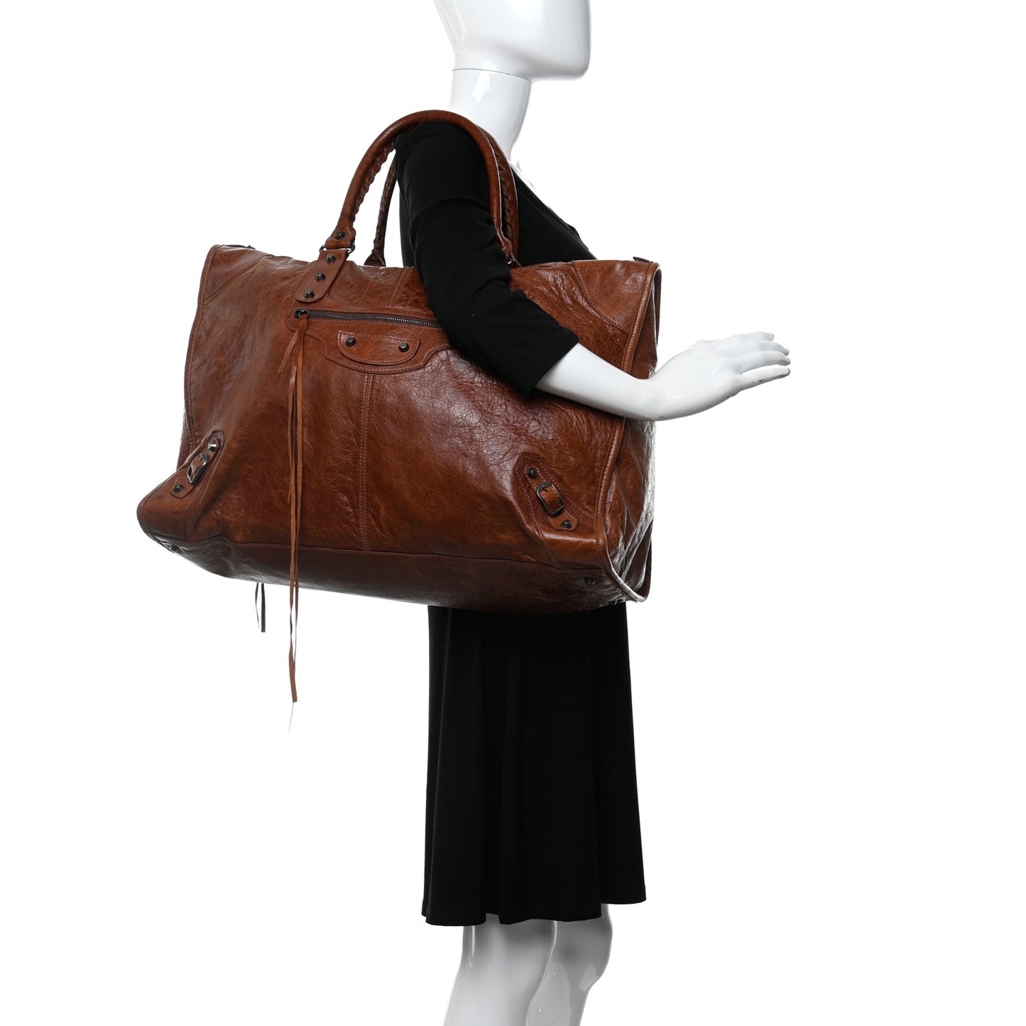 Agneau Classic Hardware Weekender Rose Bruyere