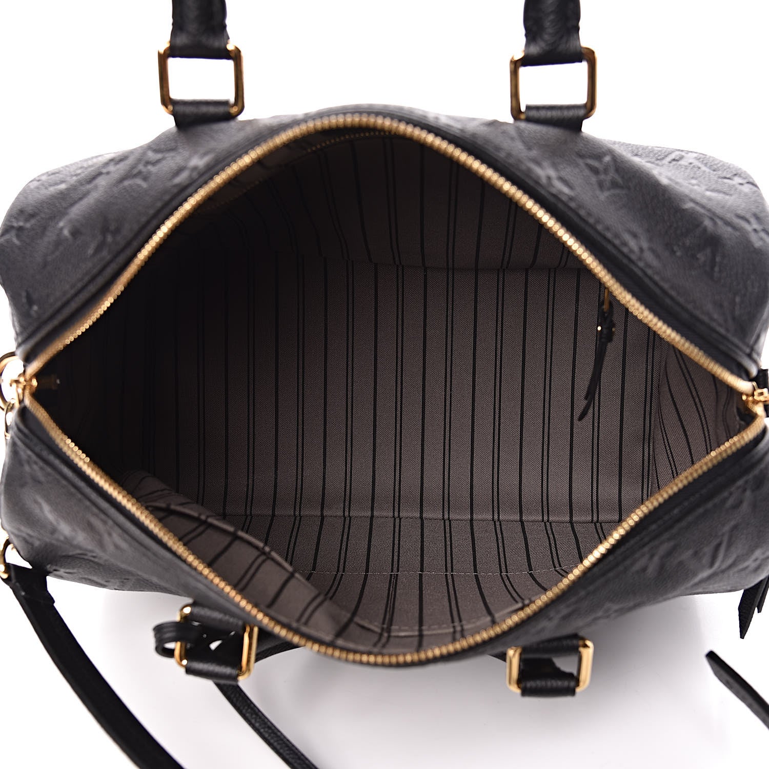 Louis Vuitton Empreinte Speedy Bandouliere 30 Black 5 of 10
