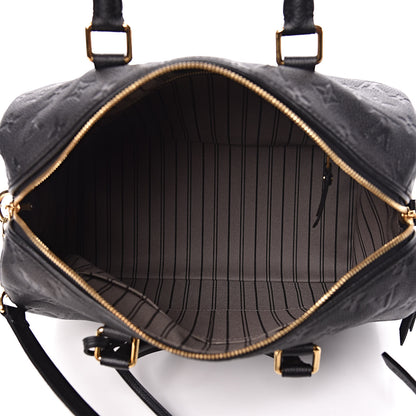 Louis Vuitton Empreinte Speedy Bandouliere 30 Black 5 of 10