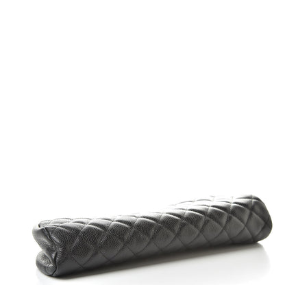 Chanel Caviar Quilted Timeless Clutch Black 4 of 8