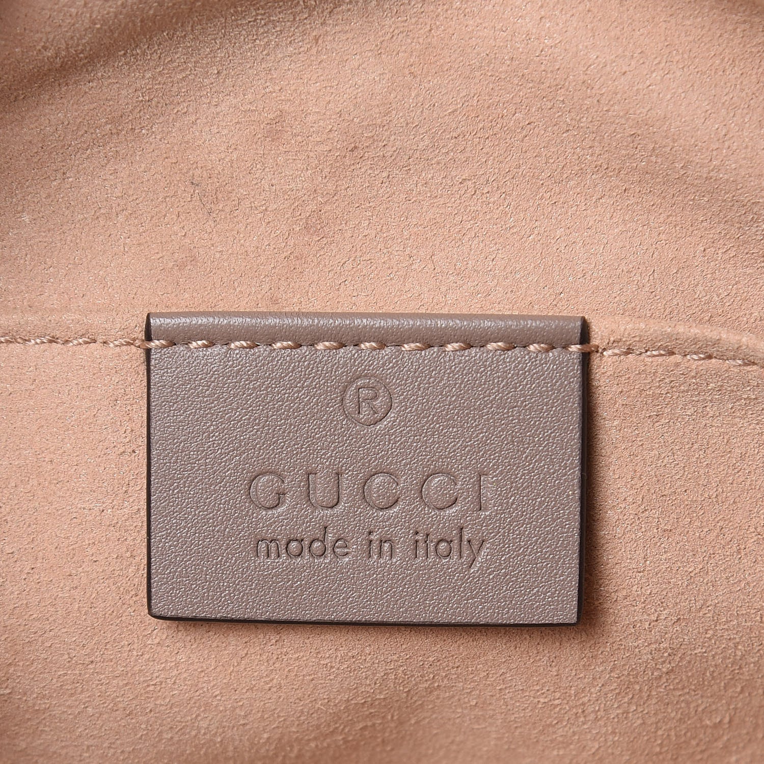 Gucci Calfskin Matelasse GG Marmont Belt Bag 95 38 Porcelain Rose 6 of 13