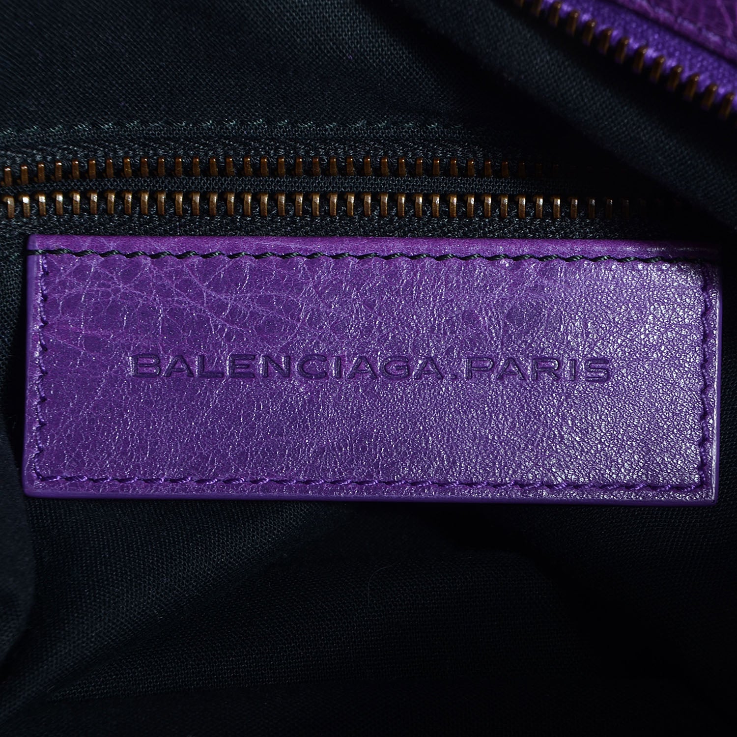 Balenciaga Agneau Classic Hardware Town Ultraviolet 7 of 12