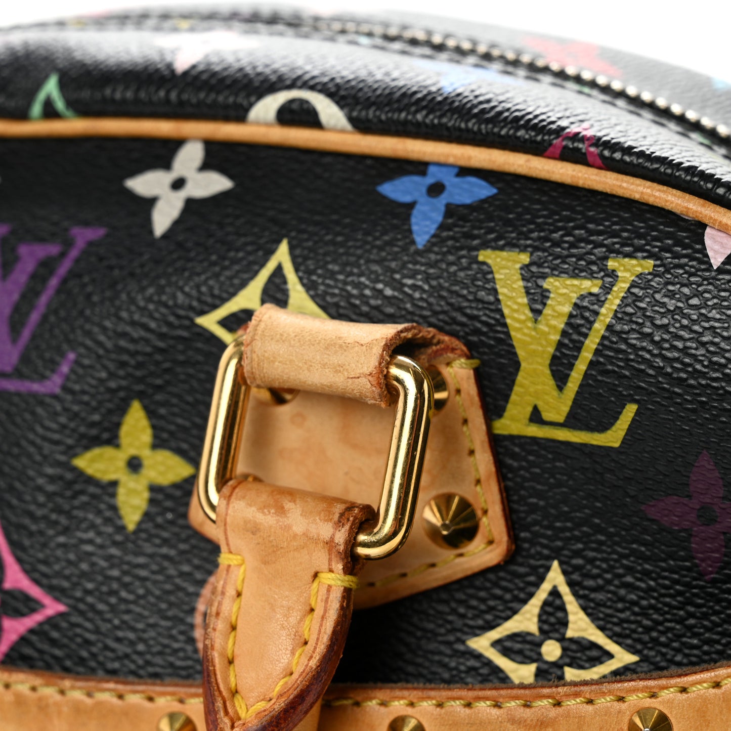 Monogram Multicolor Trouville Black