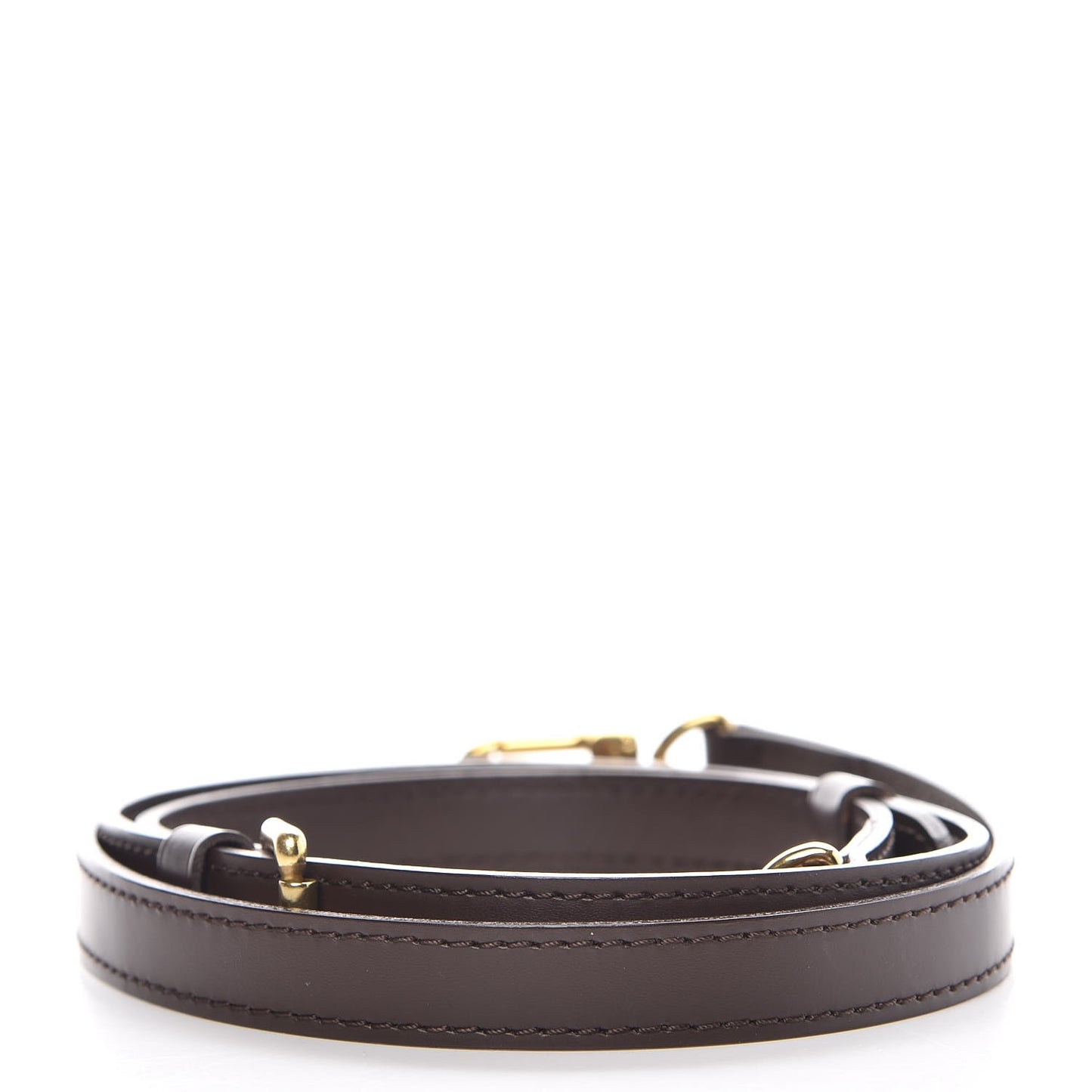Calfskin 16mm Adjustable Shoulder Strap Brown