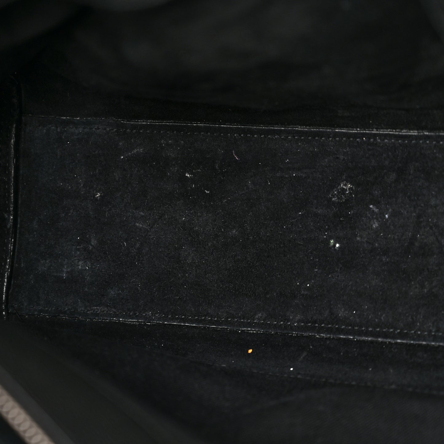 Grained Calfskin Large Thin Sac De Jour Black