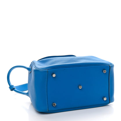 Hermes Taurillon Clemence Lindy 26 Bleu Hydra 4 of 10