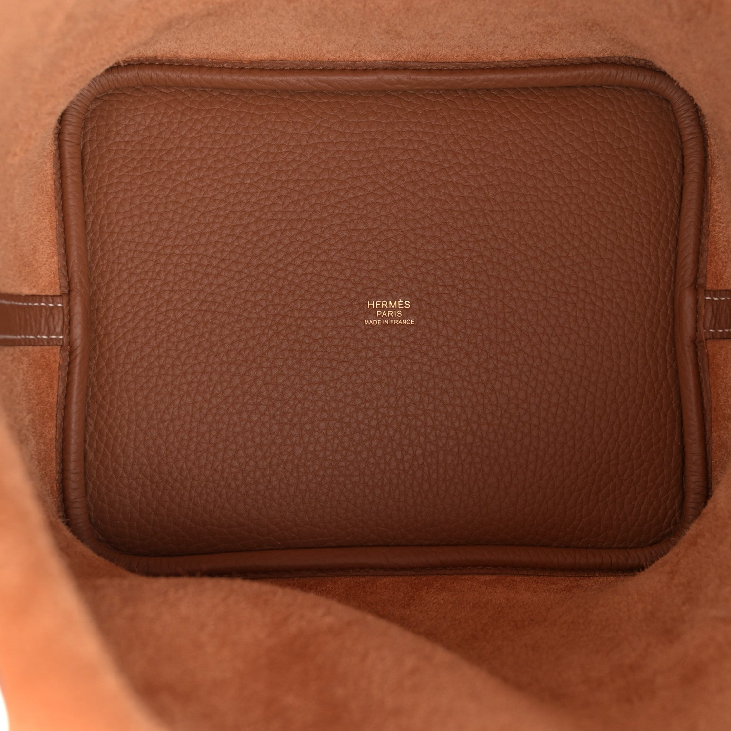 Hermes Taurillon Clemence Picotin Lock 22 MM Gold 5 of 11