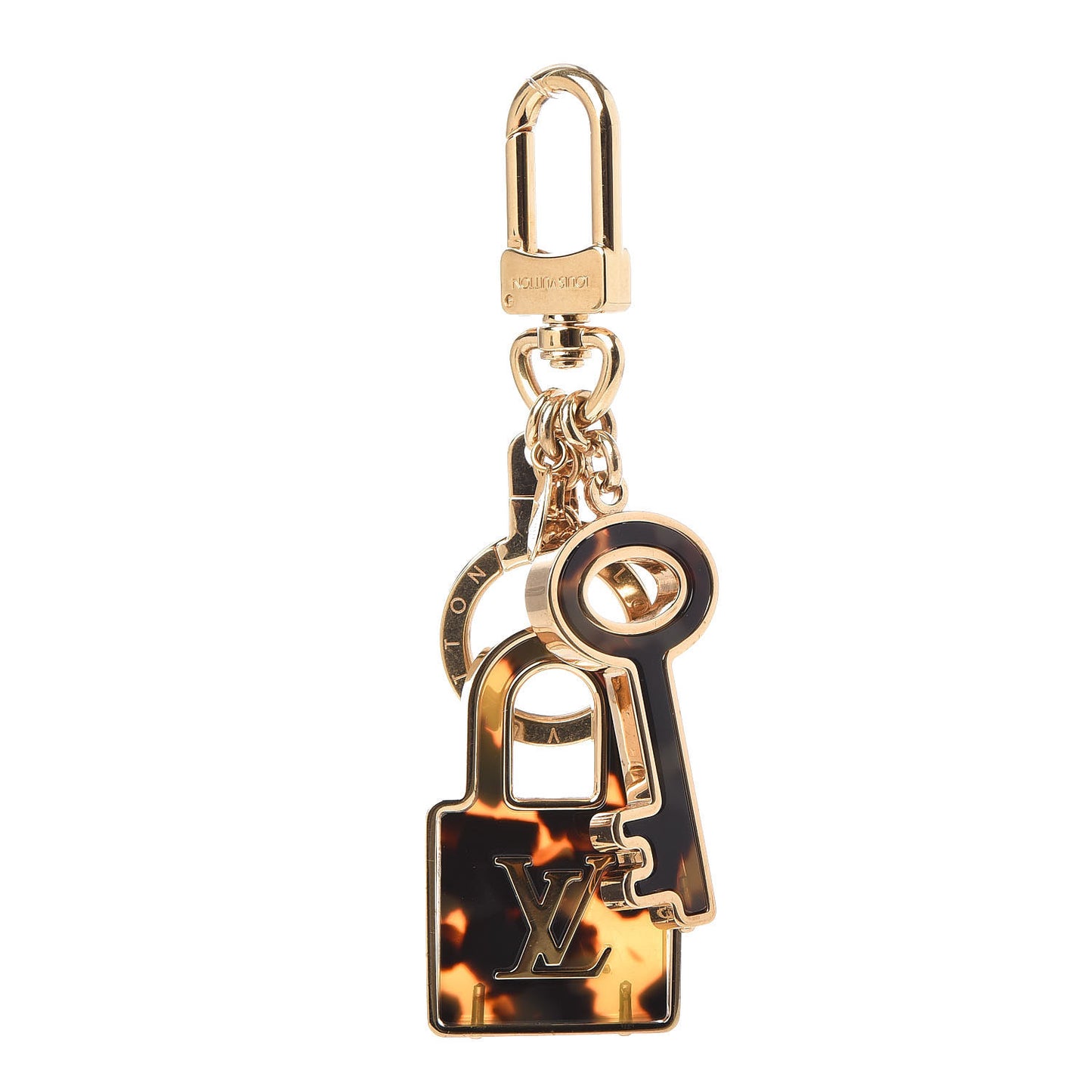 Acetate Confidence Bag Charm Key Holder