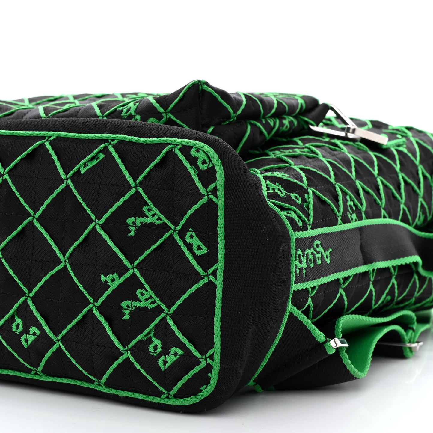 Webbing Backpack Black Parakeet