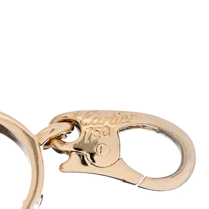 Cartier 18K Yellow Gold Diamond LOVE Ring Charm 3 of 4