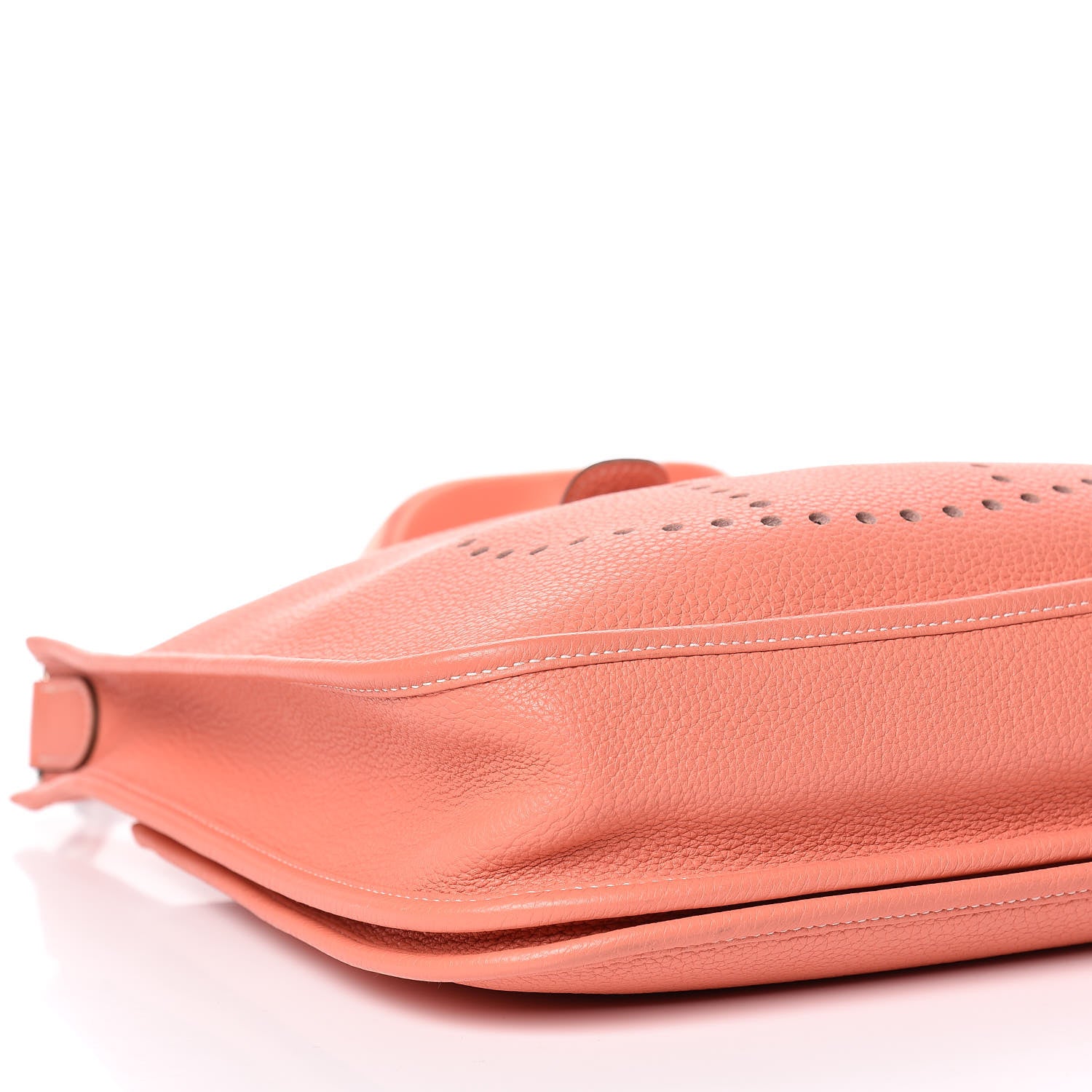 Hermes Taurillon Clemence Evelyne III PM Crevette 5 of 14