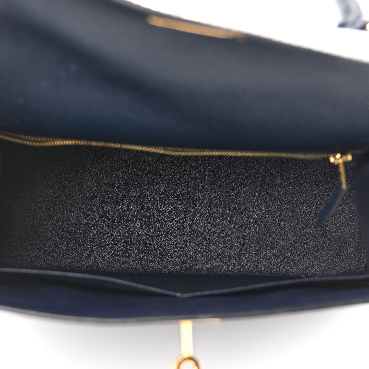 Epsom Kelly Sellier 28 Bleu Indigo