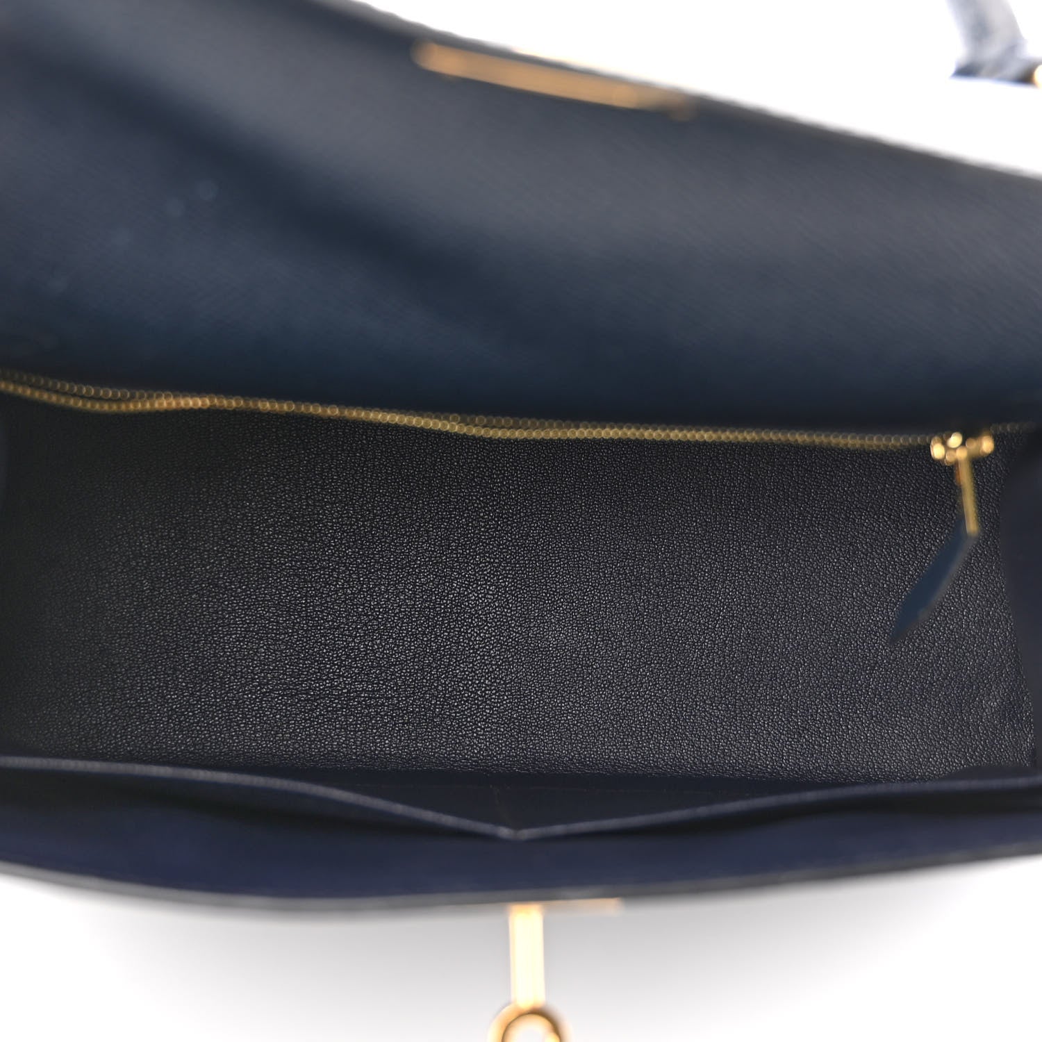 Hermes Epsom Kelly Sellier 28 Bleu Indigo 5 of 11