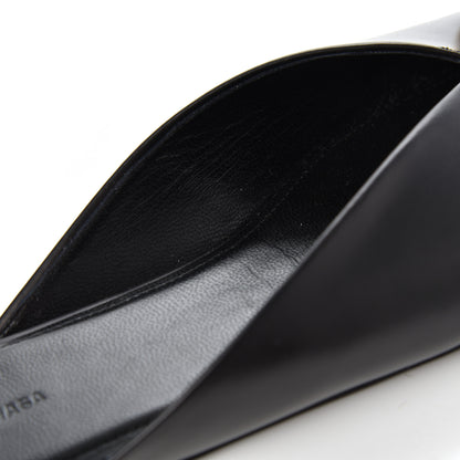 Balenciaga Soft Calfskin Double Square BB 5mm Mules 38 Black 11 of 18