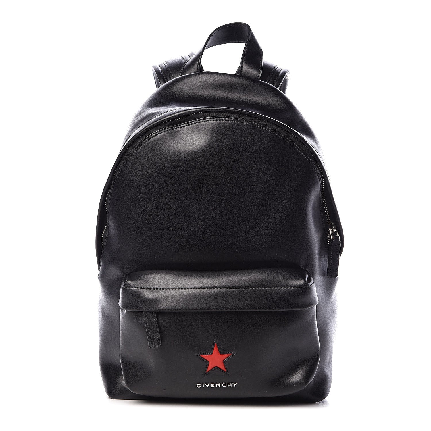 Givenchy Calfskin Star Mini Backpack Black Red